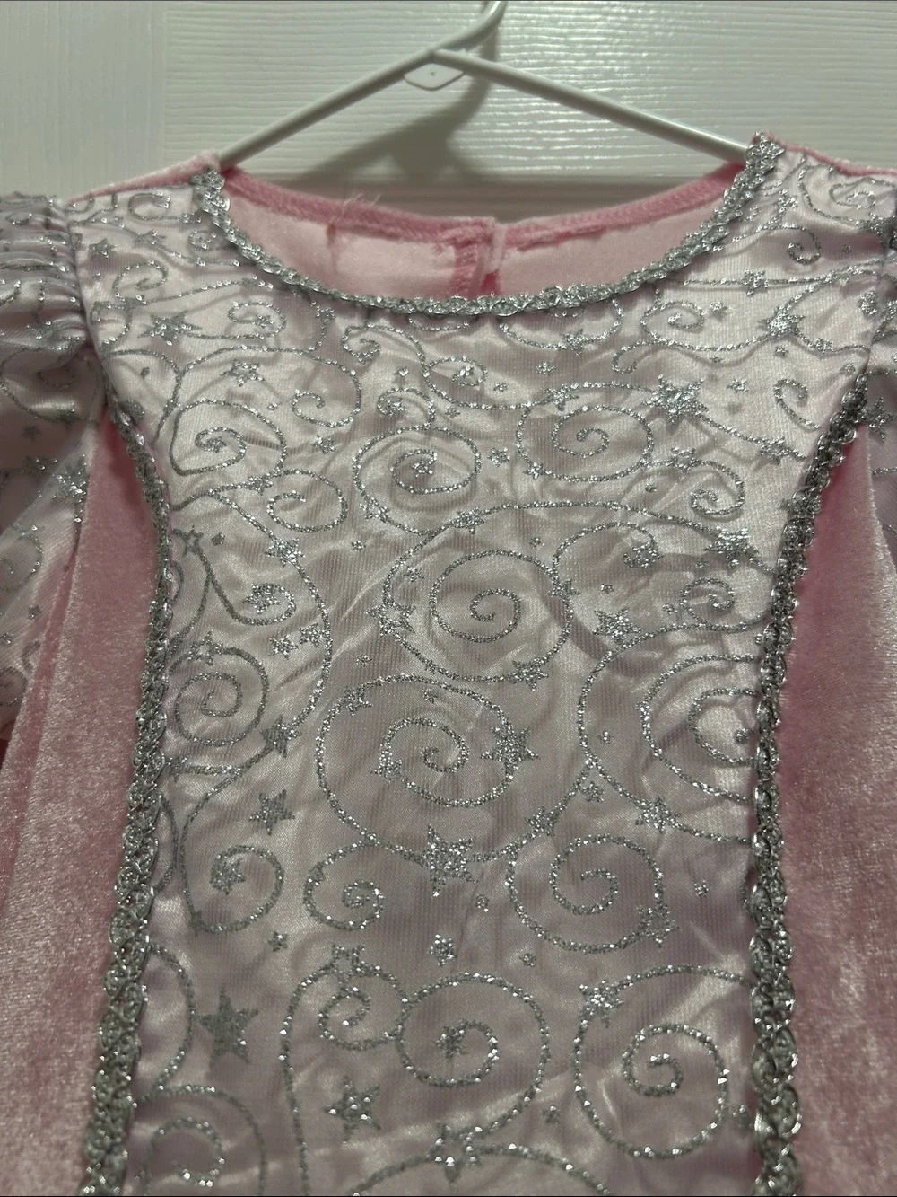 Special Edition Cinderella Party Embroidered Dress up Costume size 7/8 pink